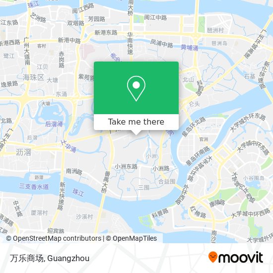 万乐商场 map