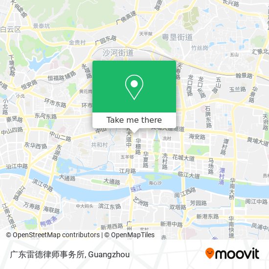 广东雷德律师事务所 map