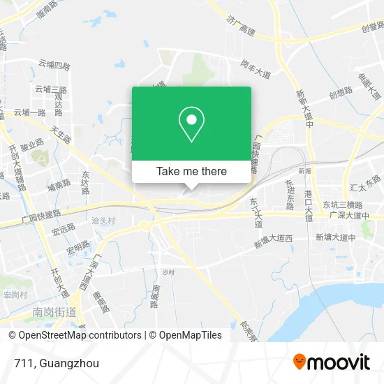 711 map