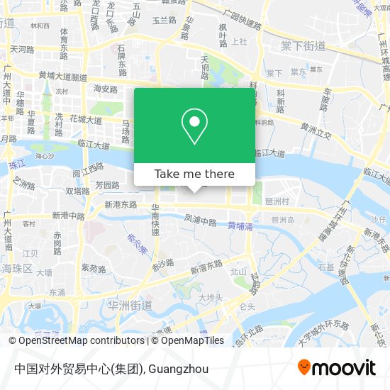 中国对外贸易中心(集团) map