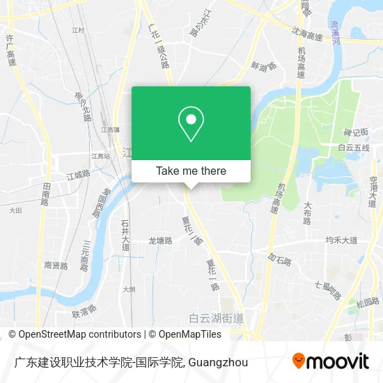 广东建设职业技术学院-国际学院 map