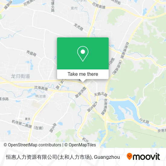 恒惠人力资源有限公司(太和人力市场) map