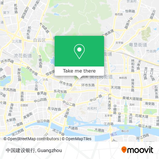 中国建设银行 map