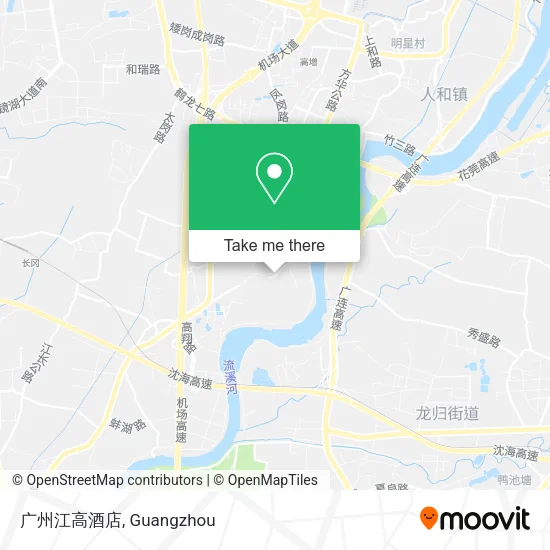 广州江高酒店 map