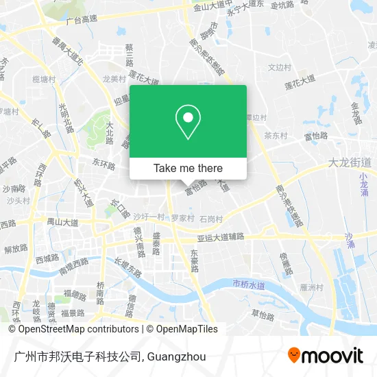 广州市邦沃电子科技公司 map
