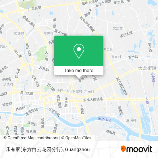 乐有家(东方白云花园分行) map