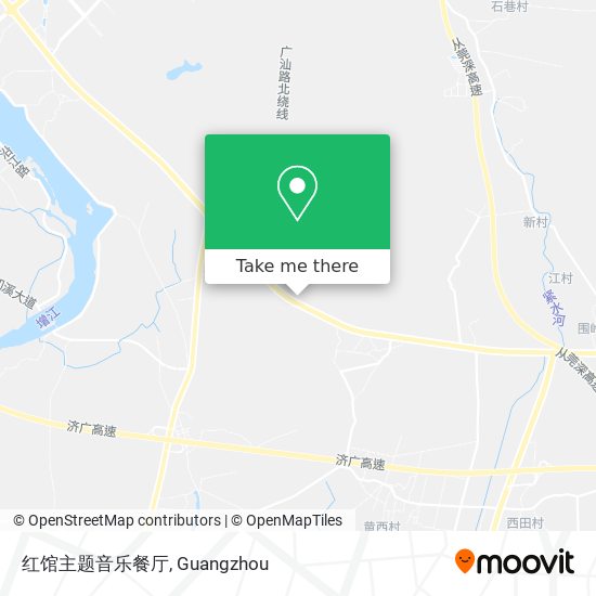 红馆主题音乐餐厅 map