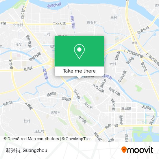 新兴街 map