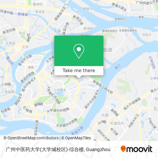 广州中医药大学(大学城校区)-综合楼 map