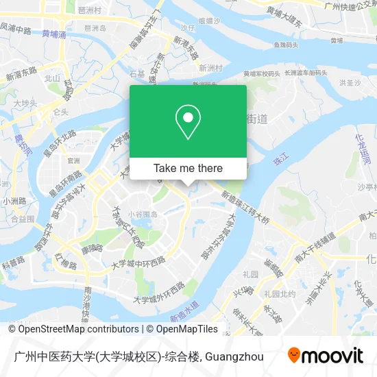 广州中医药大学(大学城校区)-综合楼 map