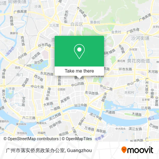 广州市落实侨房政策办公室 map