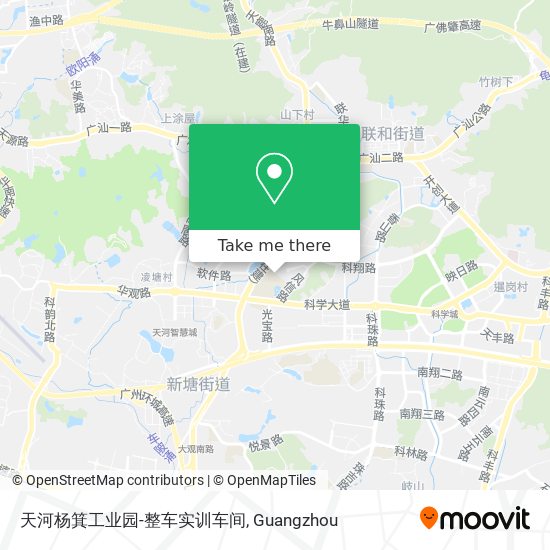 天河杨箕工业园-整车实训车间 map