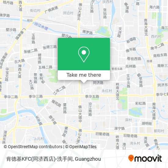 肯德基KFC(同济西店)-洗手间 map