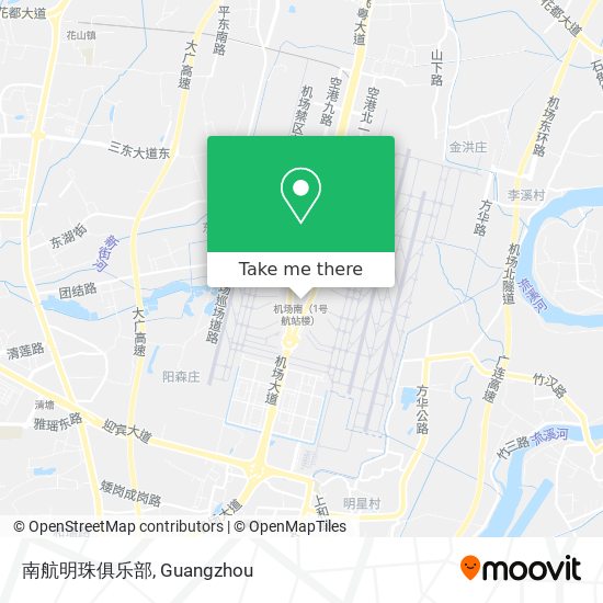 南航明珠俱乐部 map