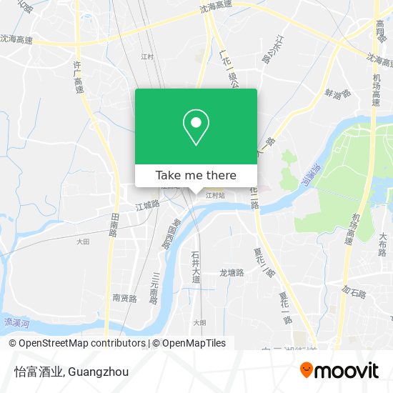 怡富酒业 map