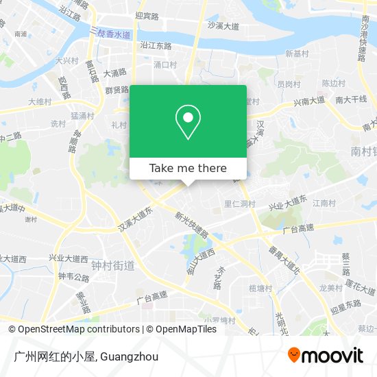 广州网红的小屋 map