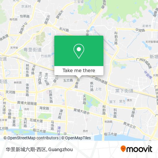 华景新城六期-西区 map