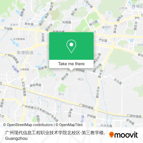 广州现代信息工程职业技术学院北校区-第三教学楼 map