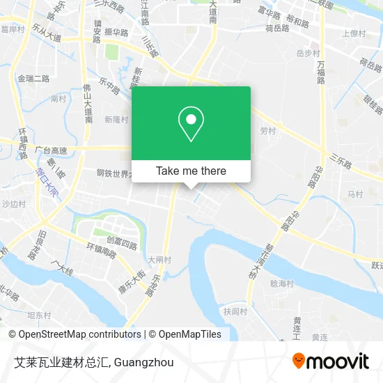 艾莱瓦业建材总汇 map