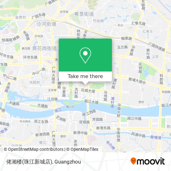 佬湘楼(珠江新城店) map