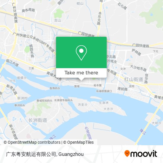 广东粤安航运有限公司 map