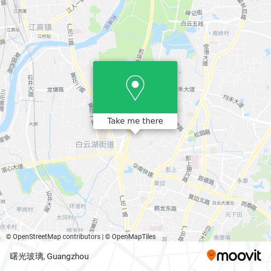 曙光玻璃 map