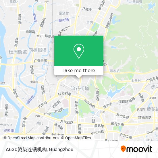A630烫染连锁机构 map