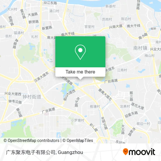 广东聚东电子有限公司 map
