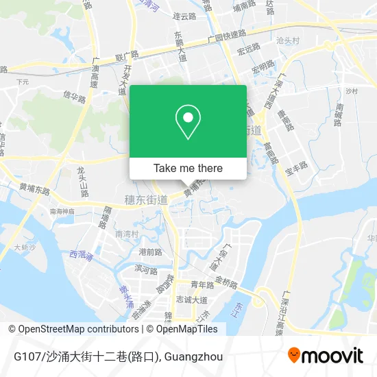 G107/沙涌大街十二巷(路口) map