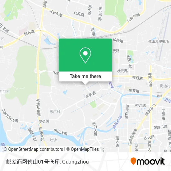 邮差商网佛山01号仓库 map