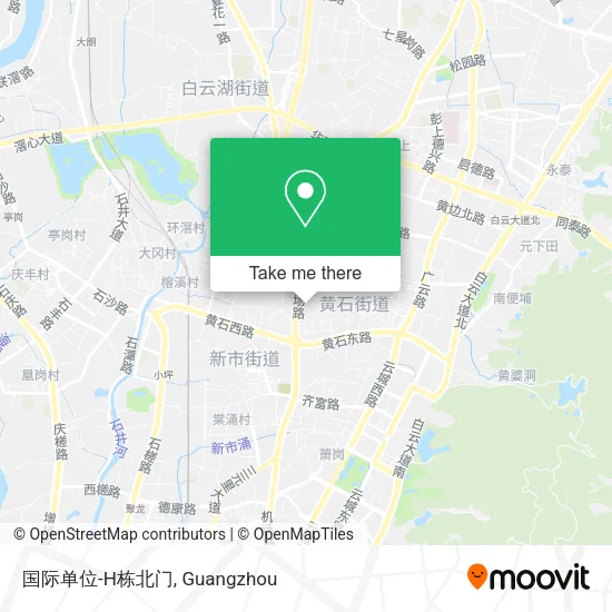 国际单位-H栋北门 map