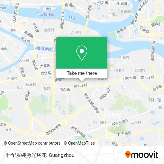 壮华服装激光烧花 map