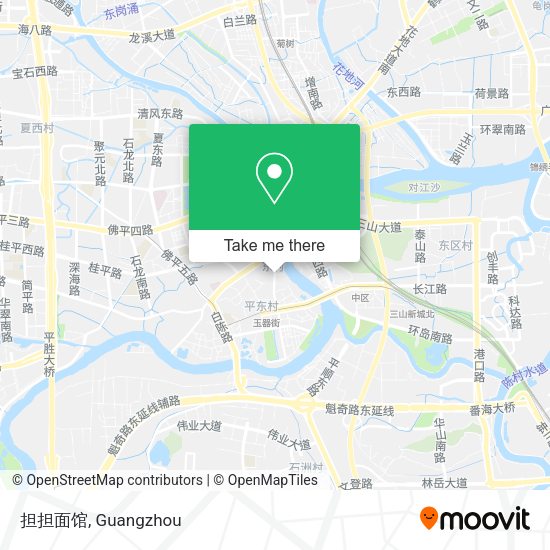 担担面馆 map