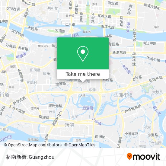 桥南新街 map