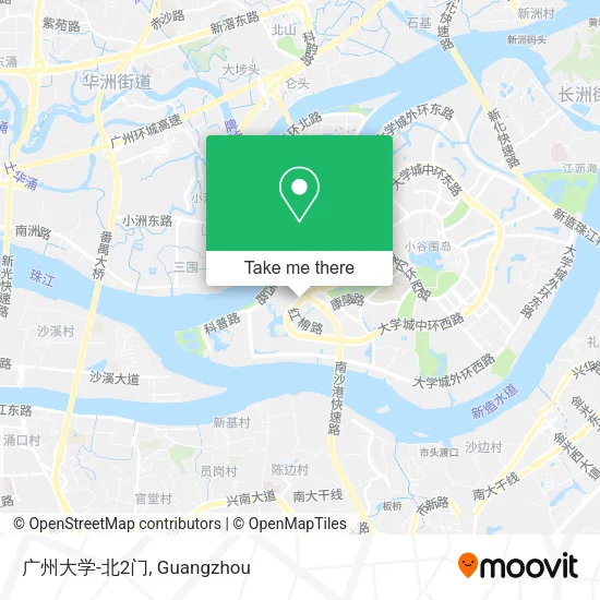 广州大学-北2门 map