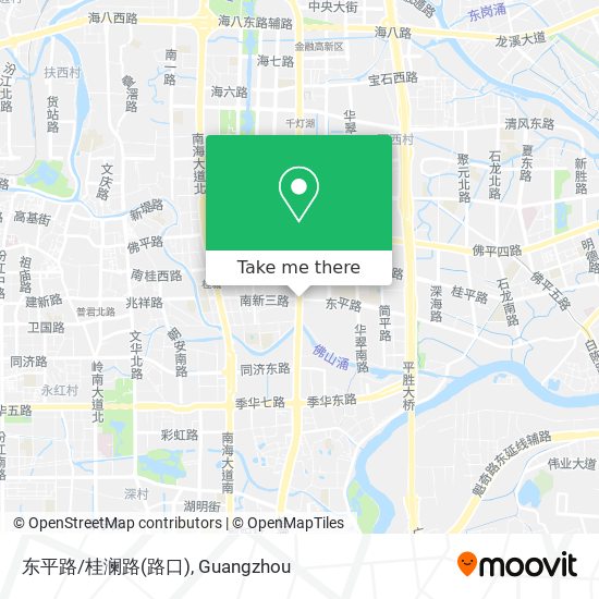 东平路/桂澜路(路口) map