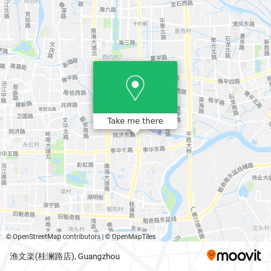 渔文楽(桂澜路店) map