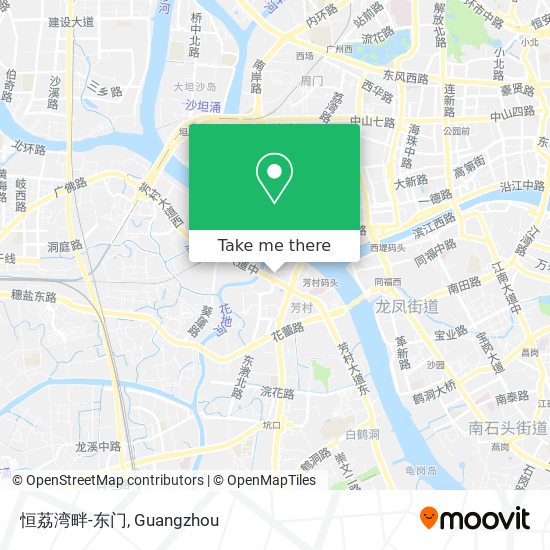 恒荔湾畔-东门 map