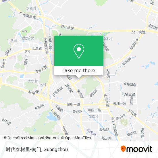 时代春树里-南门 map