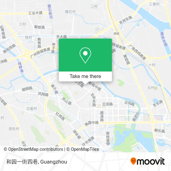 和园一街四巷 map