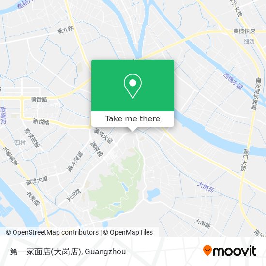 第一家面店(大岗店) map