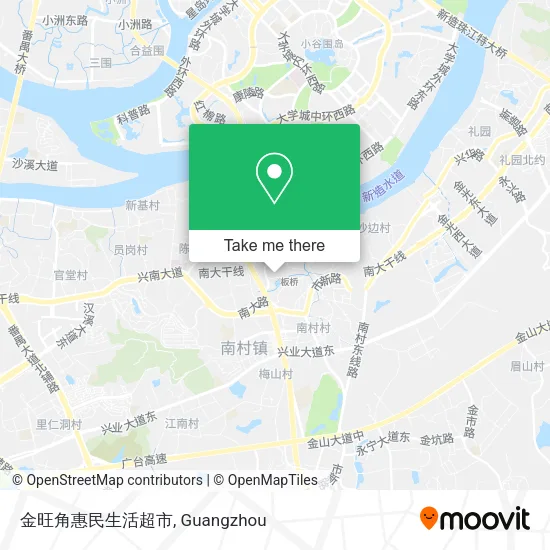 金旺角惠民生活超市 map