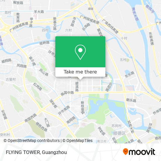 FLYING TOWER map