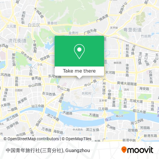 中国青年旅行社(三育分社) map