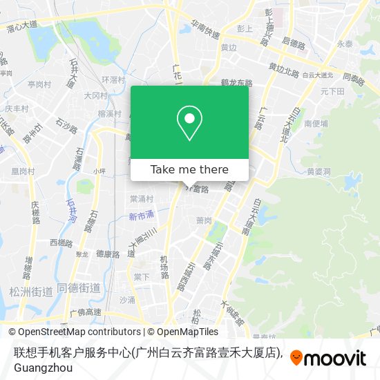 联想手机客户服务中心(广州白云齐富路壹禾大厦店) map