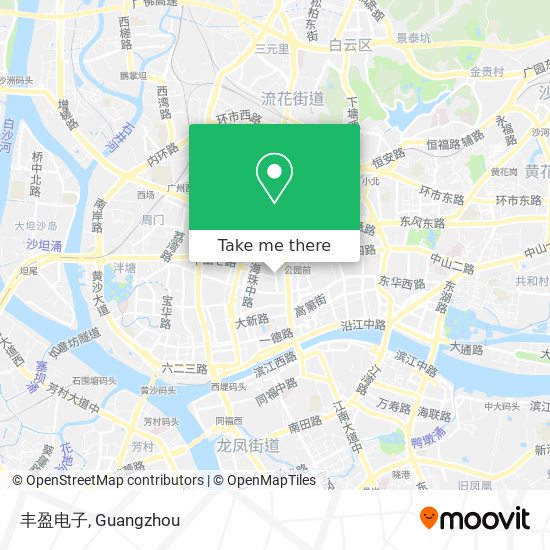 丰盈电子 map