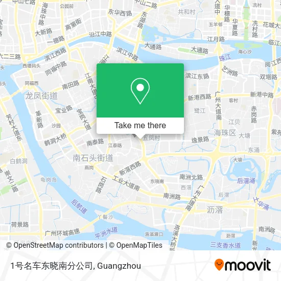 1号名车东晓南分公司 map