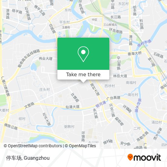 停车场 map