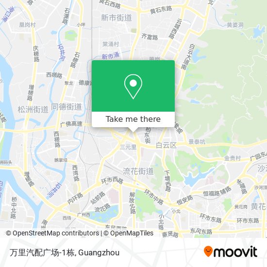 万里汽配广场-1栋 map