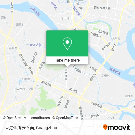 香港金牌云吞面 map